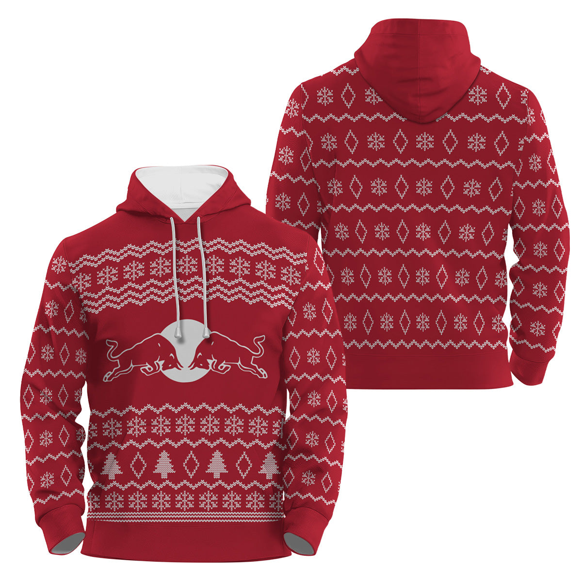 Red Bull Winter Festive Pullover & Zip Hoodie