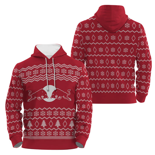 Red Bull Winter Festive Pullover & Zip Hoodie