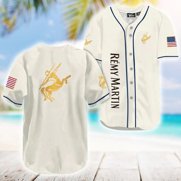 Remy Martin USA Flag Baseball Jersey - VinoVogue.com