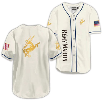 Remy Martin USA Flag Baseball Jersey - VinoVogue.com