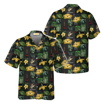 Remy Martin Tropical Hibiscus Flower Hawaiian Shirt - VinoVogue.com