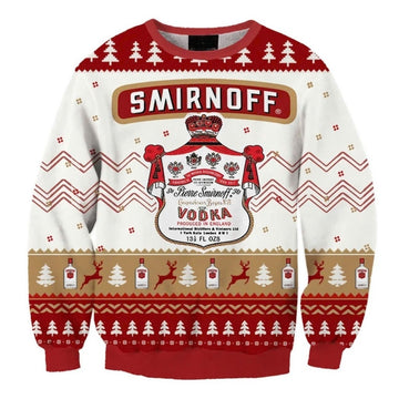 Smirnoff Christmas Ugly Sweater - VinoVogue.com