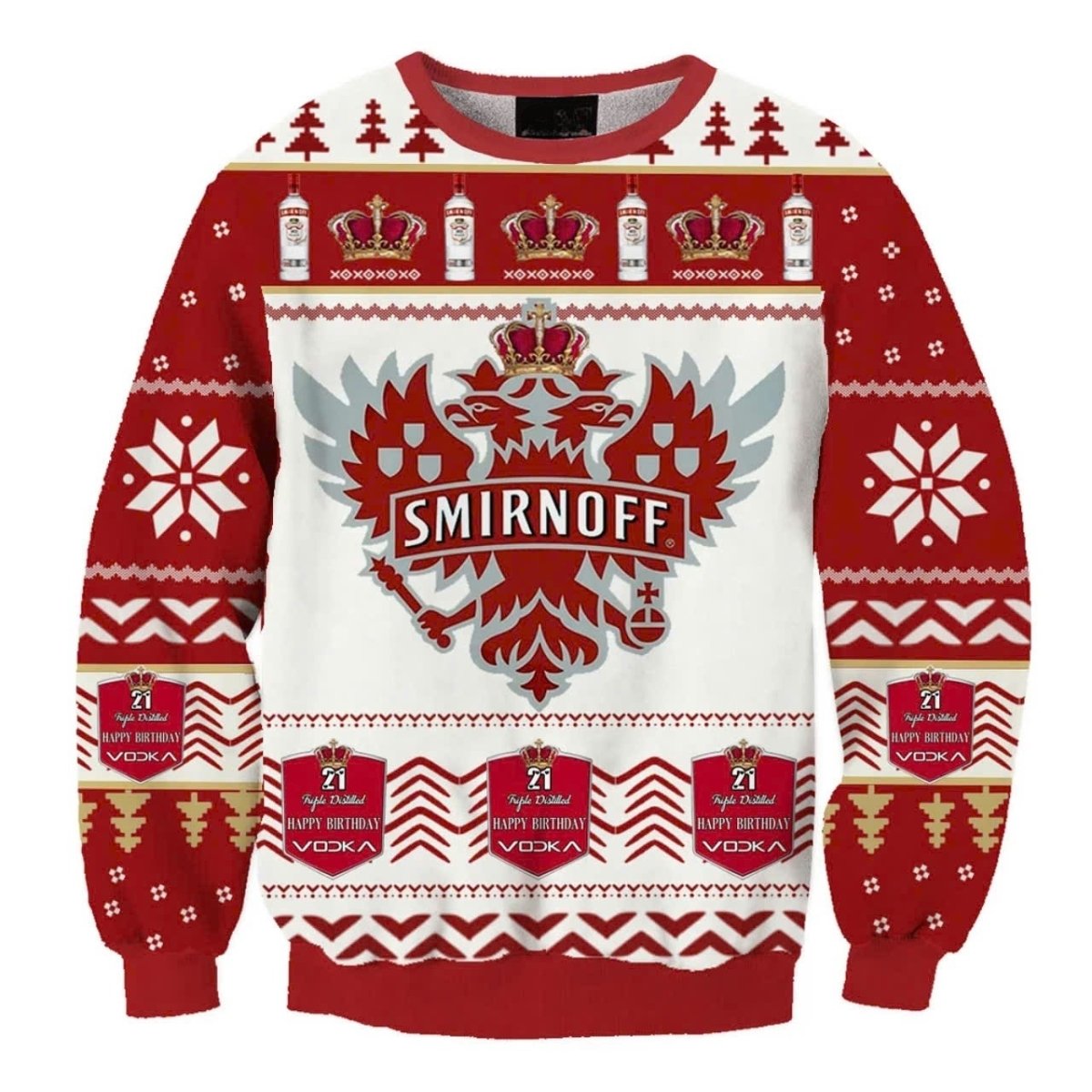 Smirnoff Holiday Ugly Sweater - VinoVogue.com