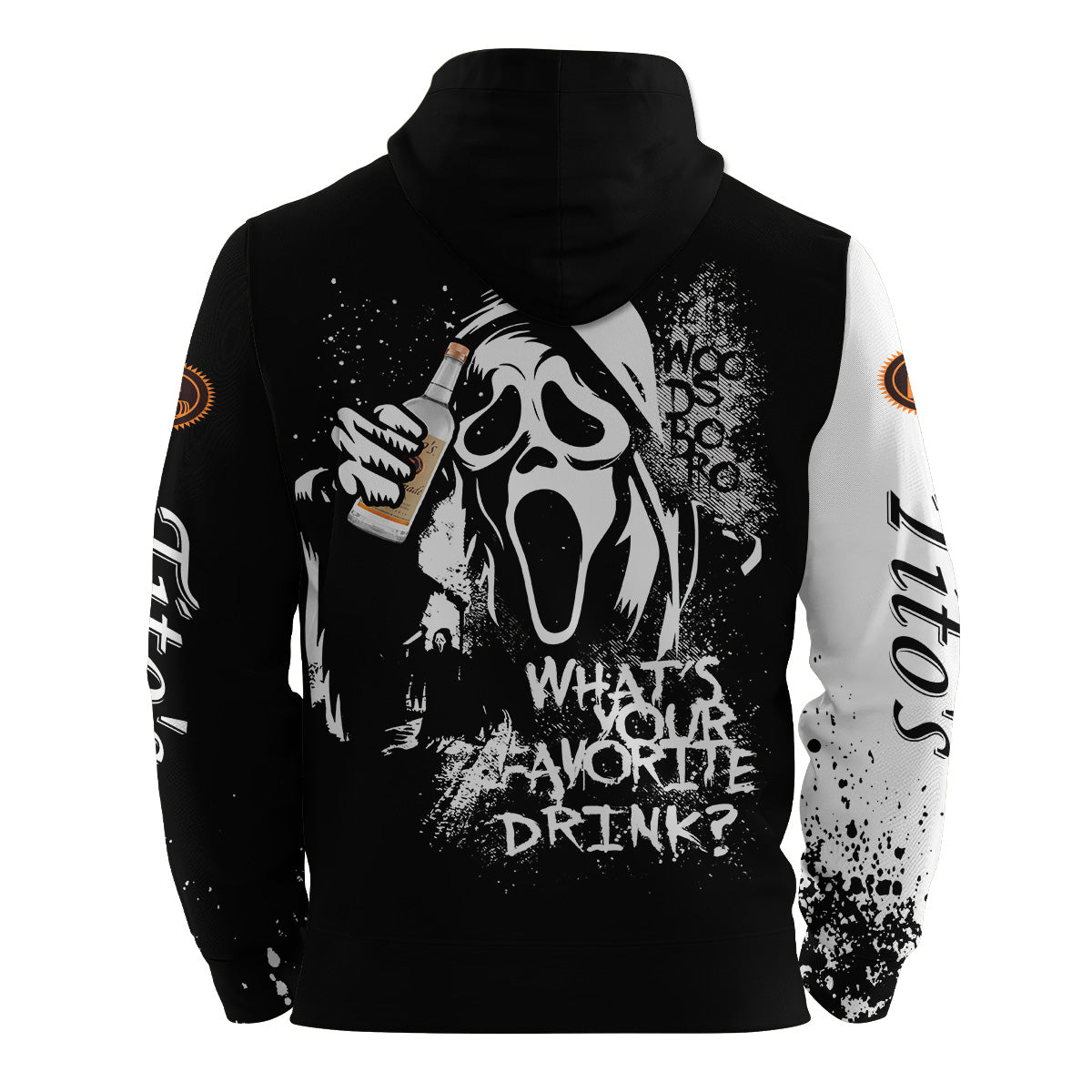 Tito's Ghostface Scream Hoodie & Zip Hoodie - VinoVogue.com