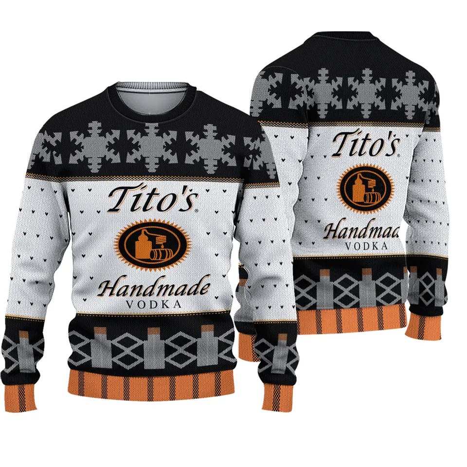 Tito's Handmade Vodka Ugly Sweater - VinoVogue.com