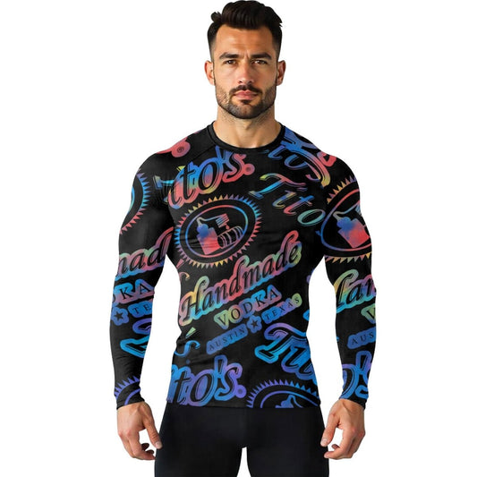 Tito's Retro Rash Guard - VinoVogue.com