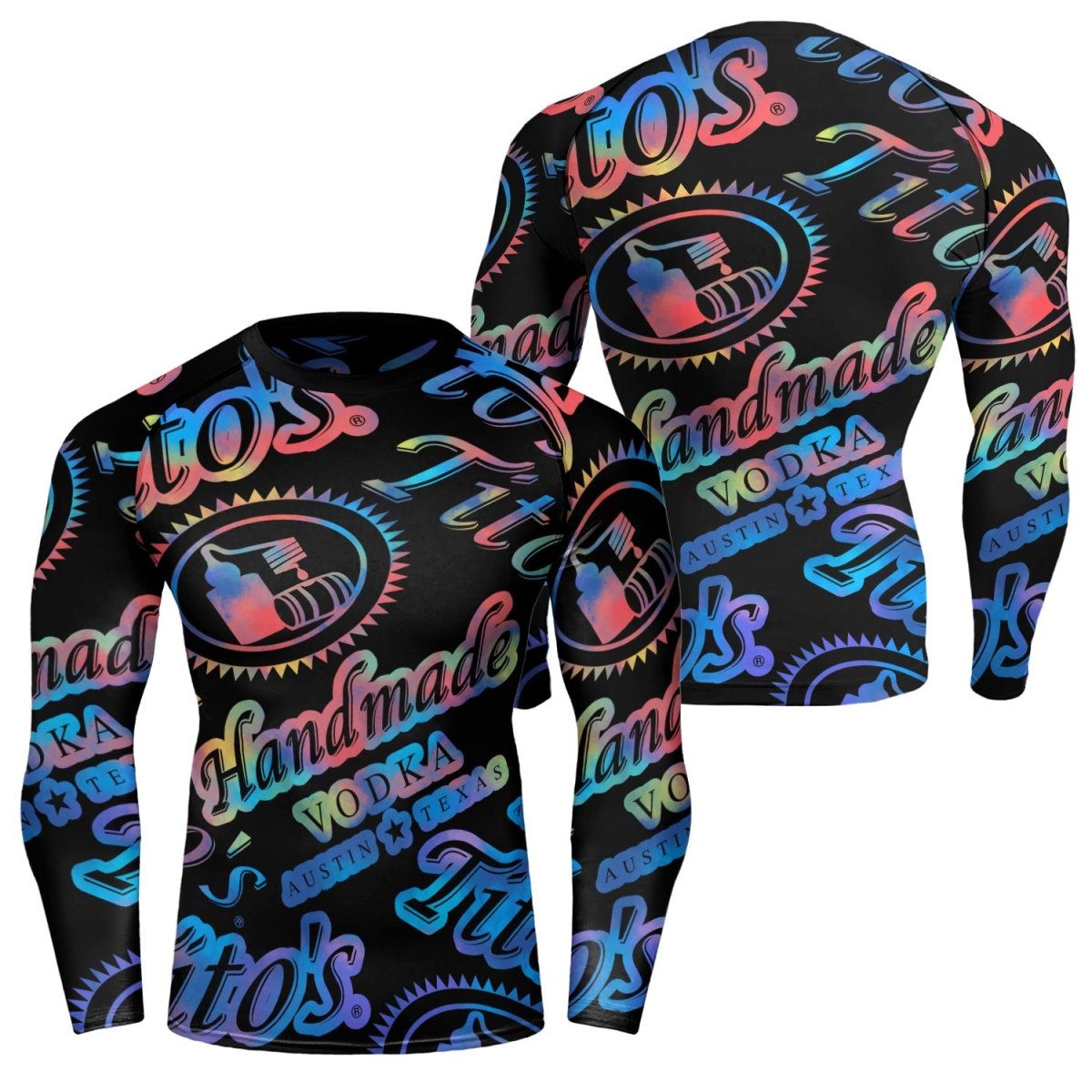 Tito's Retro Rash Guard - VinoVogue.com