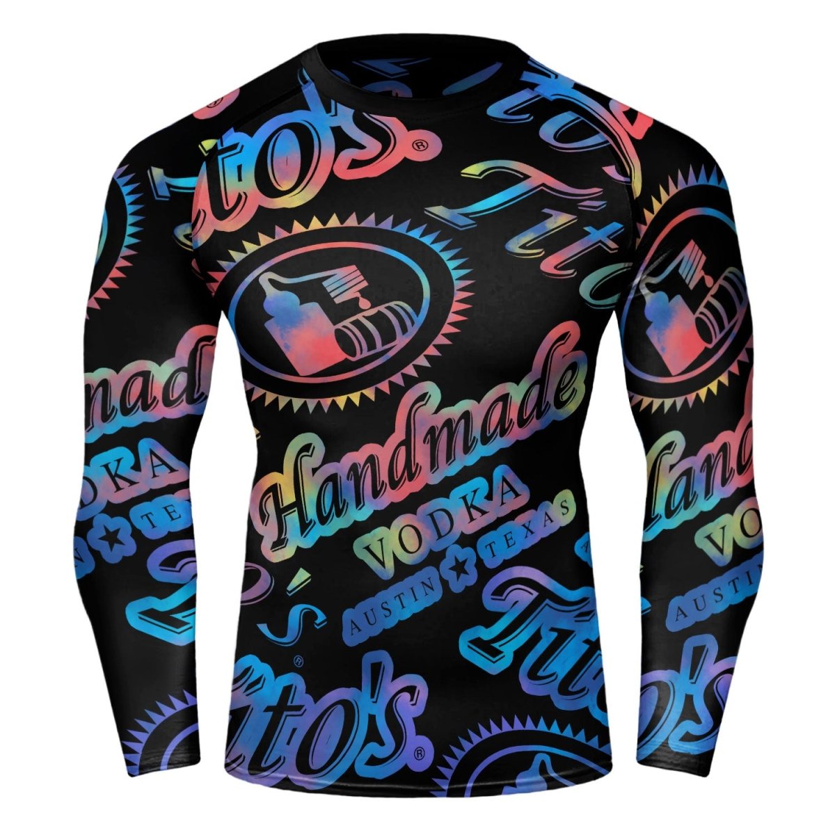 Tito's Retro Rash Guard - VinoVogue.com
