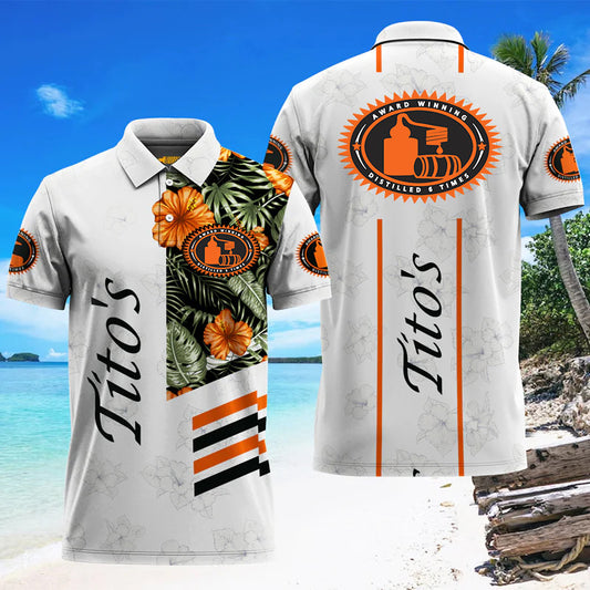 Tito's Tropical Environment Polo Shirt