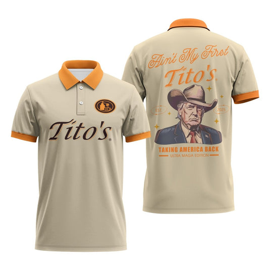 Tito's Trump Polo Shirt - VinoVogue.com