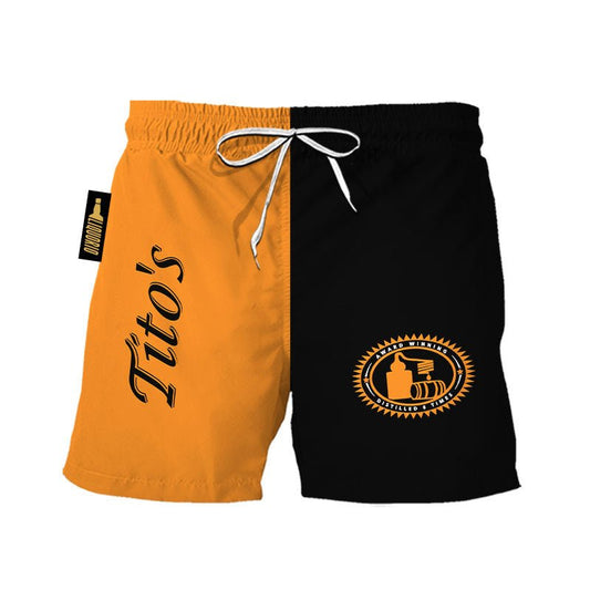 Tito's Basic Colorful Swim Trunks - VinoVogue.com