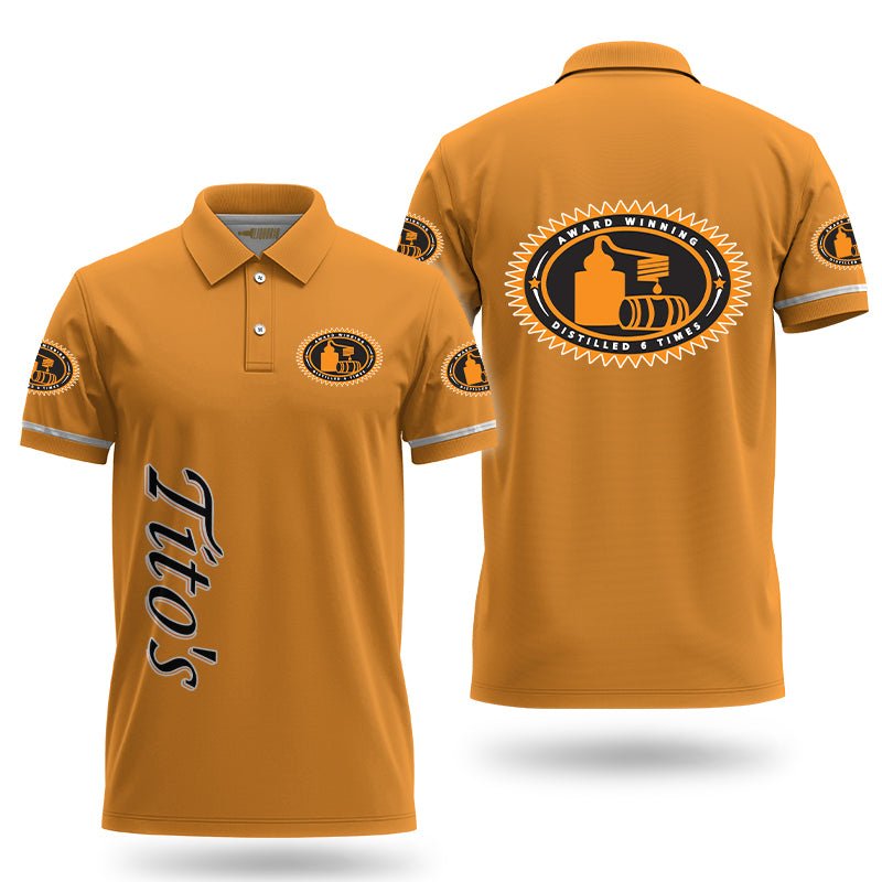 Tito's Is Orange Polo Shirt - VinoVogue.com