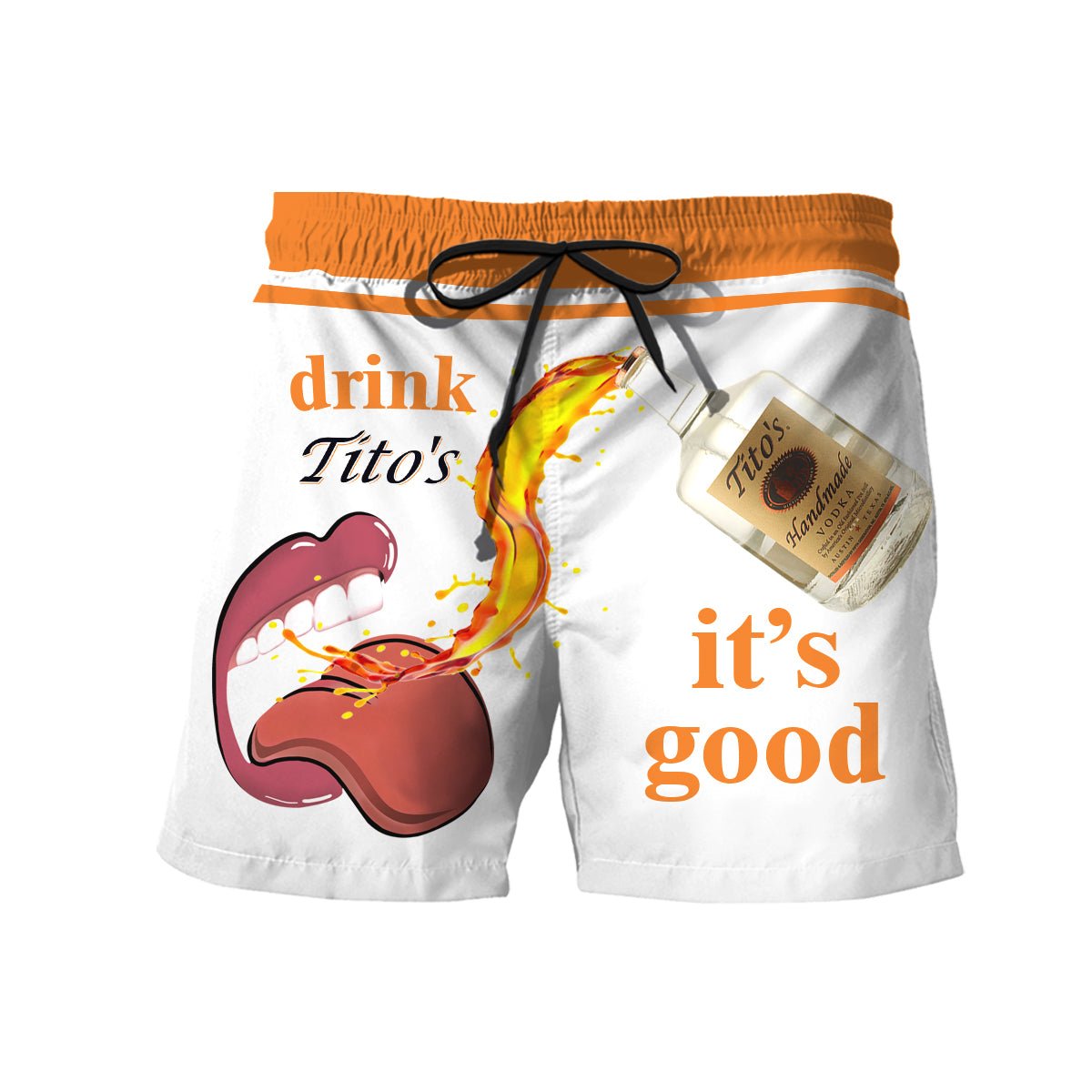 Drink Tito's It's Good Swim Trunks - VinoVogue.com