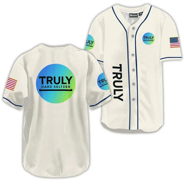 Truly Hard Seltzer USA Flag Baseball Jersey - VinoVogue.com