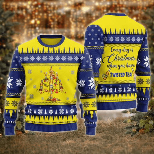 Twisted Tea Christmas Tree Ugly Sweater - VinoVogue.com