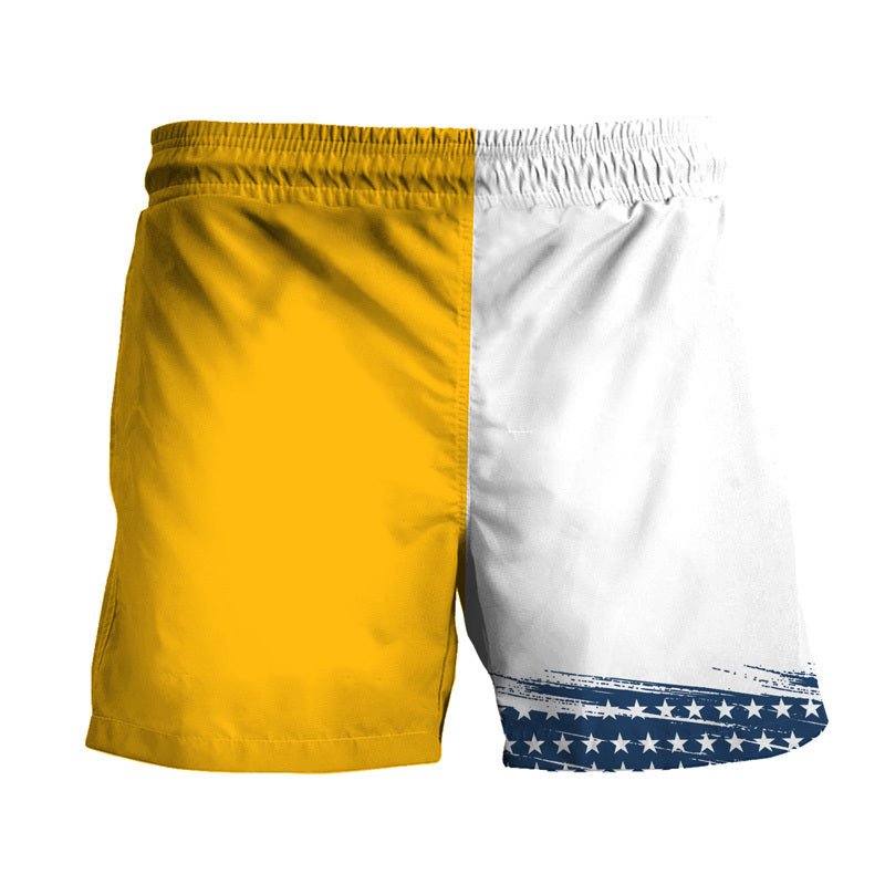 Twisted Tea Eagle of Freedom Swim Trunks - VinoVogue.com