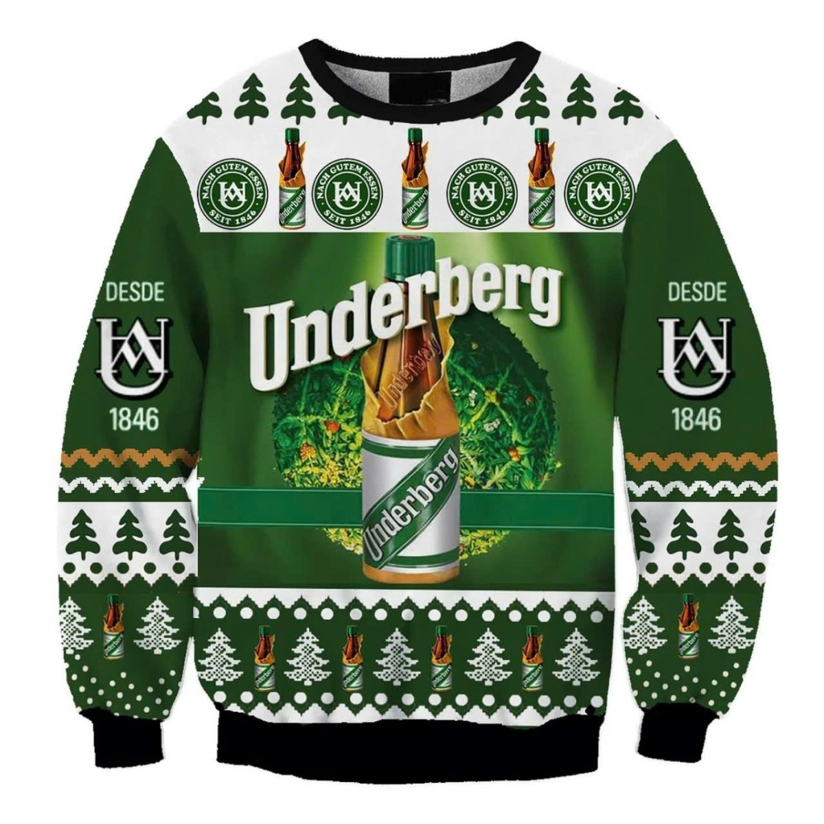 Underberg Christmas Holiday Ugly Sweater - VinoVogue.com