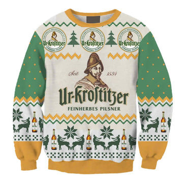 Ur Krostitzer Reindeer Ugly Sweater - VinoVogue.com