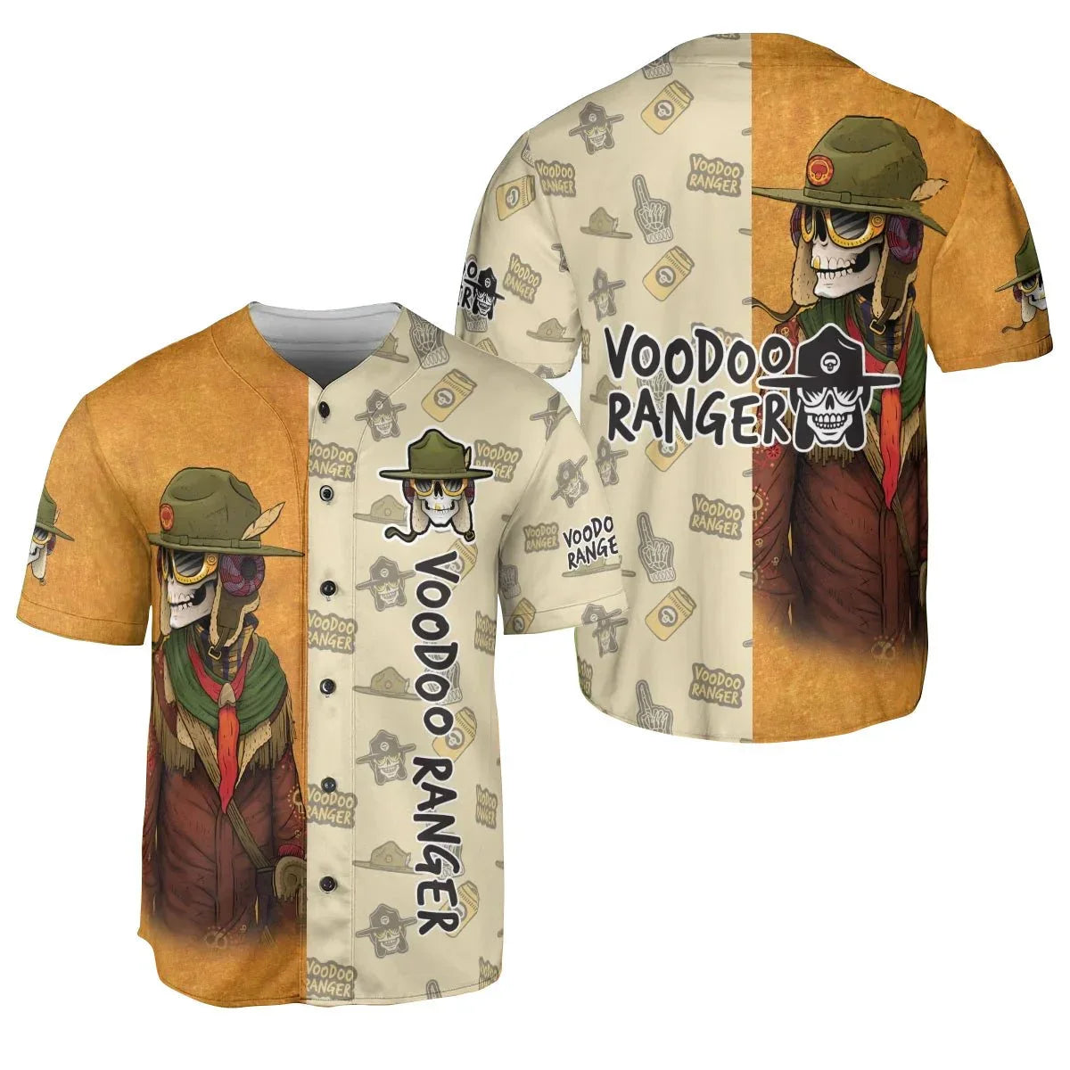 Voodoo Ranger Baseball Jersey - High-Performance Sportswear