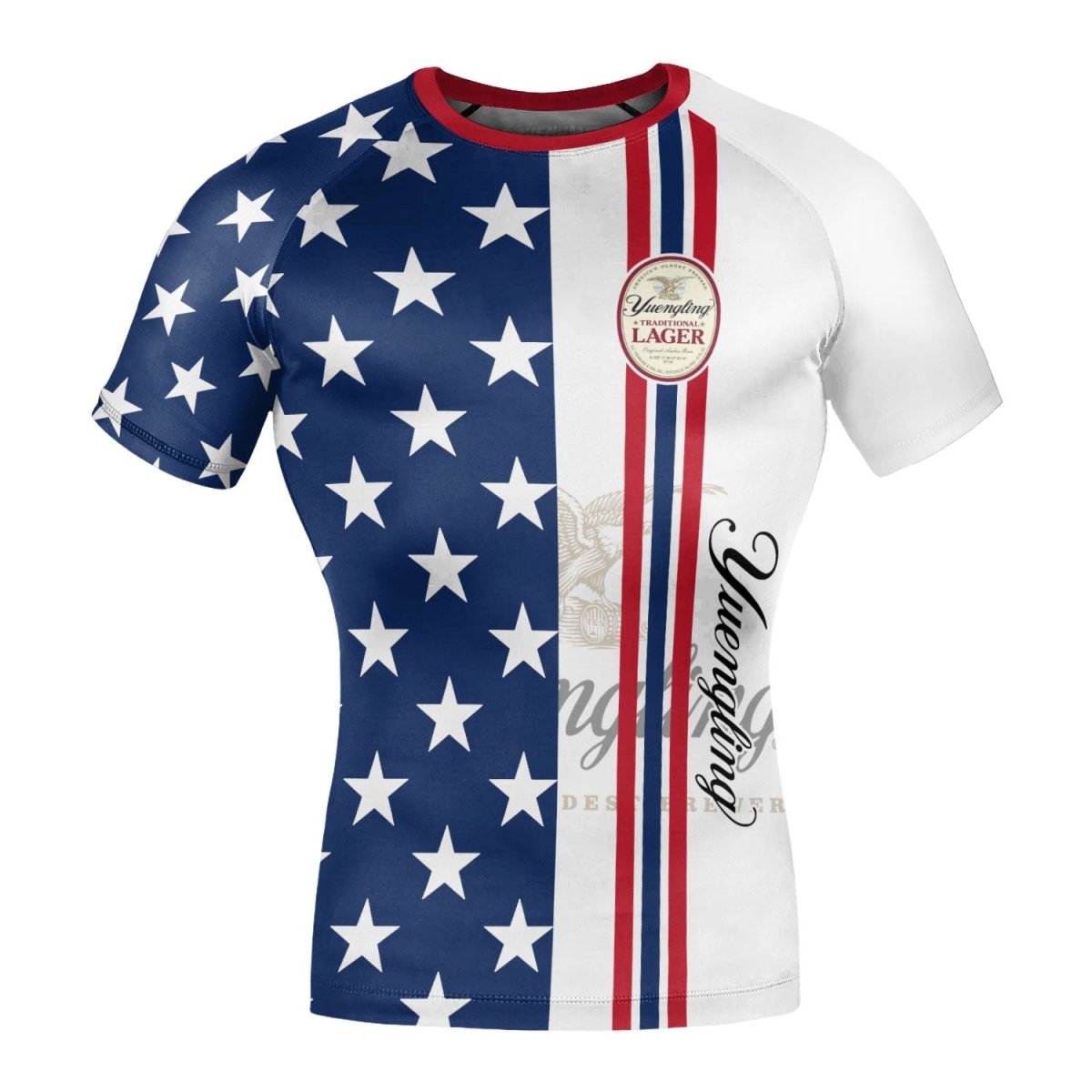 Yuengling Fourth Of July Rash Guard - VinoVogue.com