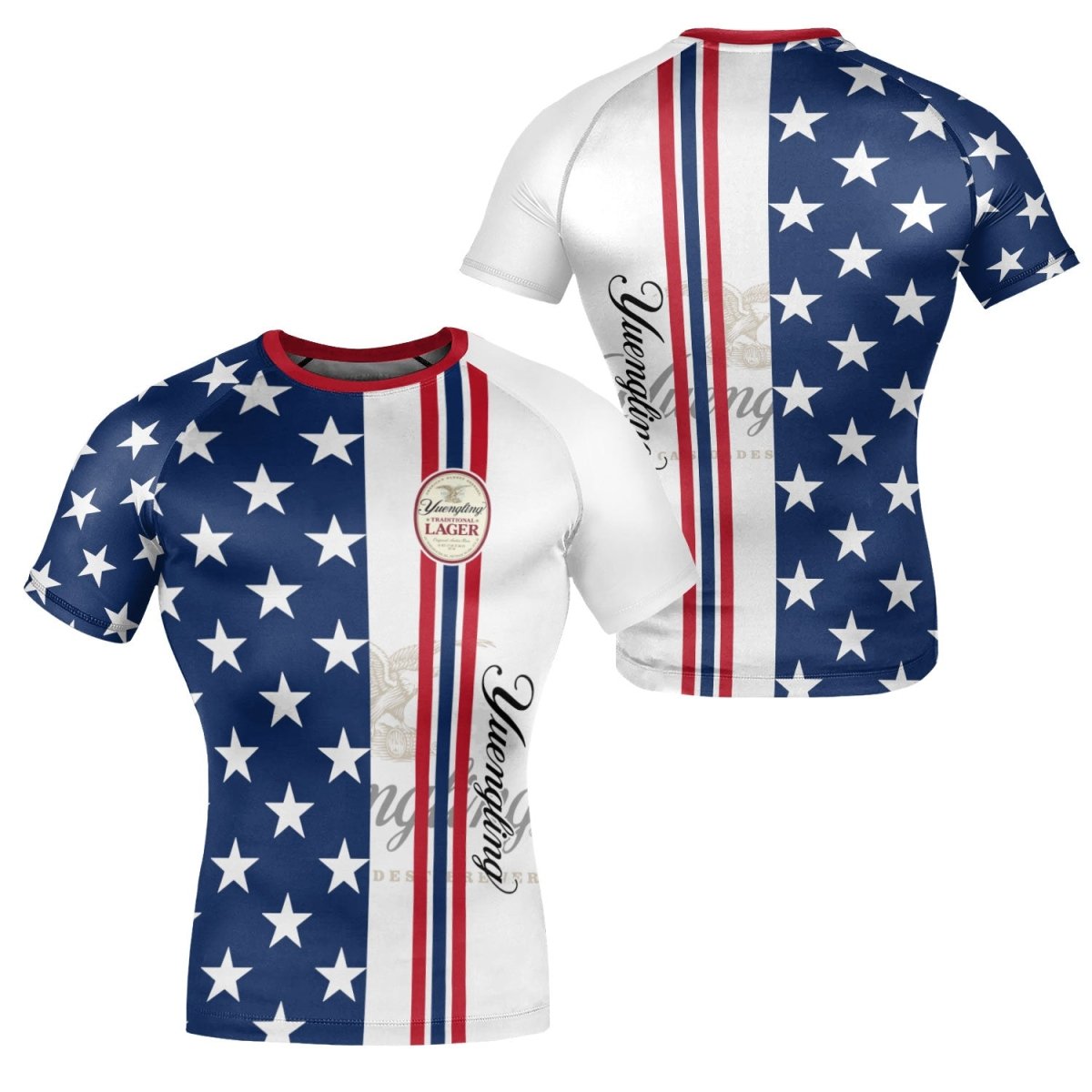 Yuengling Fourth Of July Rash Guard - VinoVogue.com