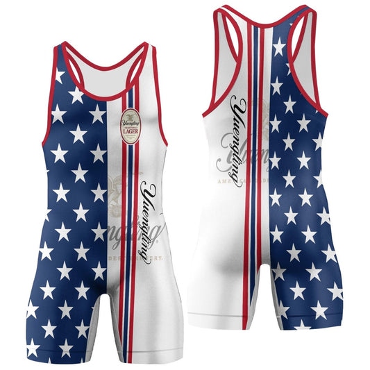 Yuengling Fourth Of July Wrestling Singlet - VinoVogue.com