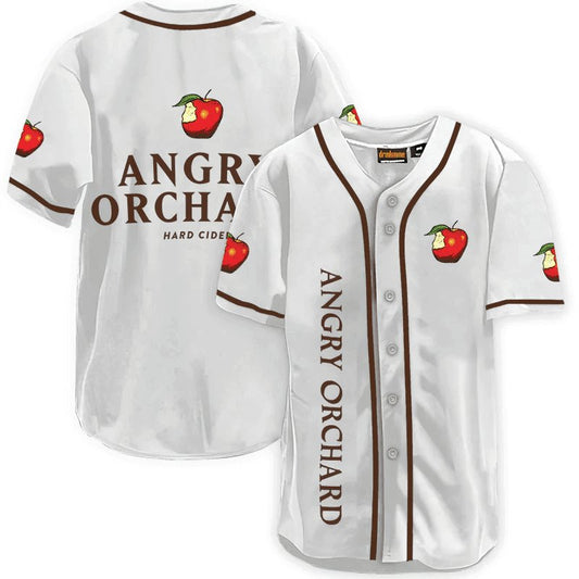 Angry Orchard White Baseball Jersey - VinoVogue.com