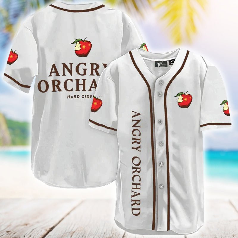 Angry Orchard White Baseball Jersey - VinoVogue.com