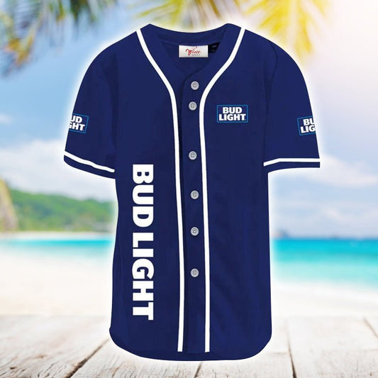 Bud Light Live Like A King Baseball Jersey - VinoVogue.com