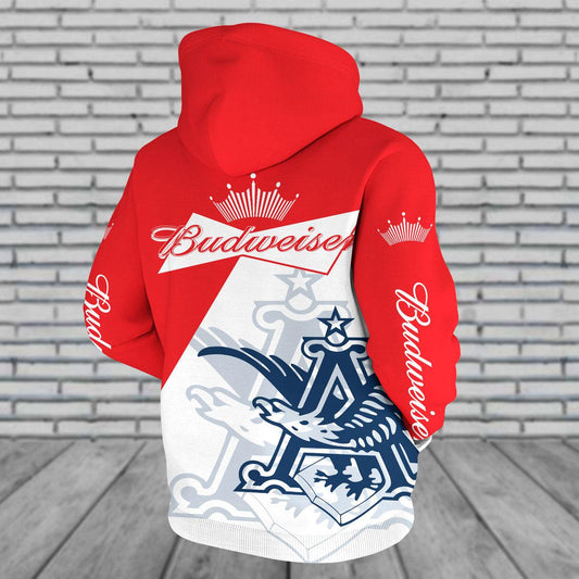 Budweiser Eagle Zip Hoodie