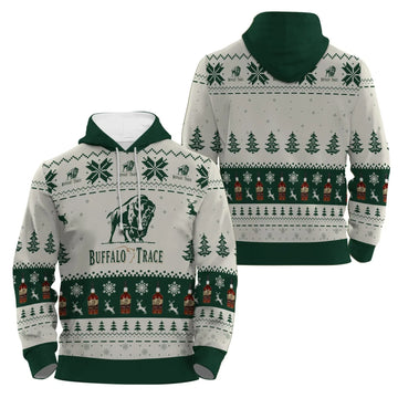 Buffalo Trace Snowy Sips Pullover & Zip Hoodie