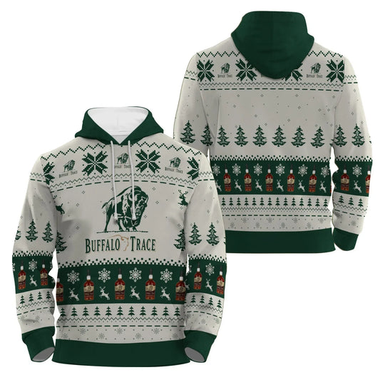 Buffalo Trace Snowy Sips Pullover & Zip Hoodie