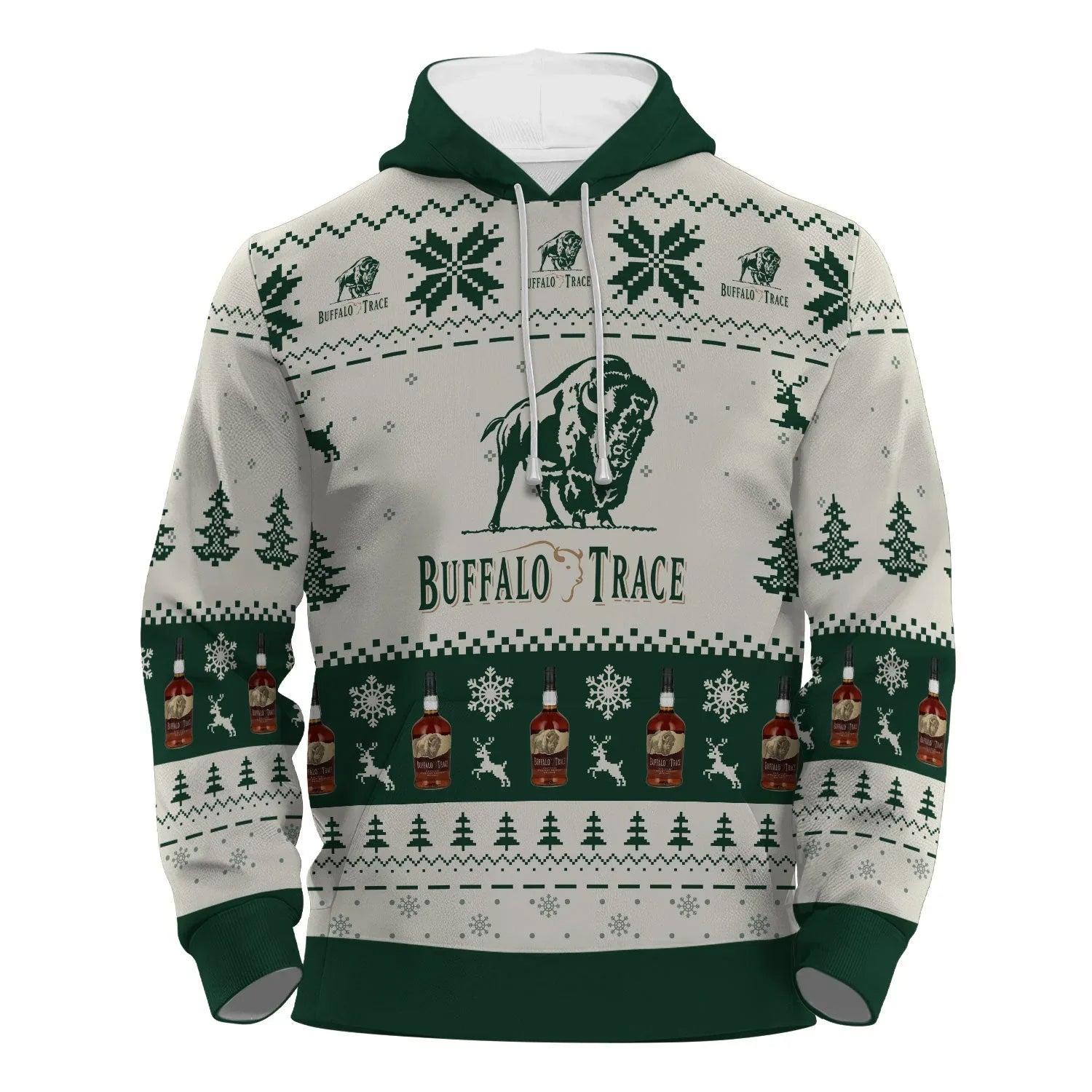 Buffalo Trace Snowy Sips Pullover & Zip Hoodie