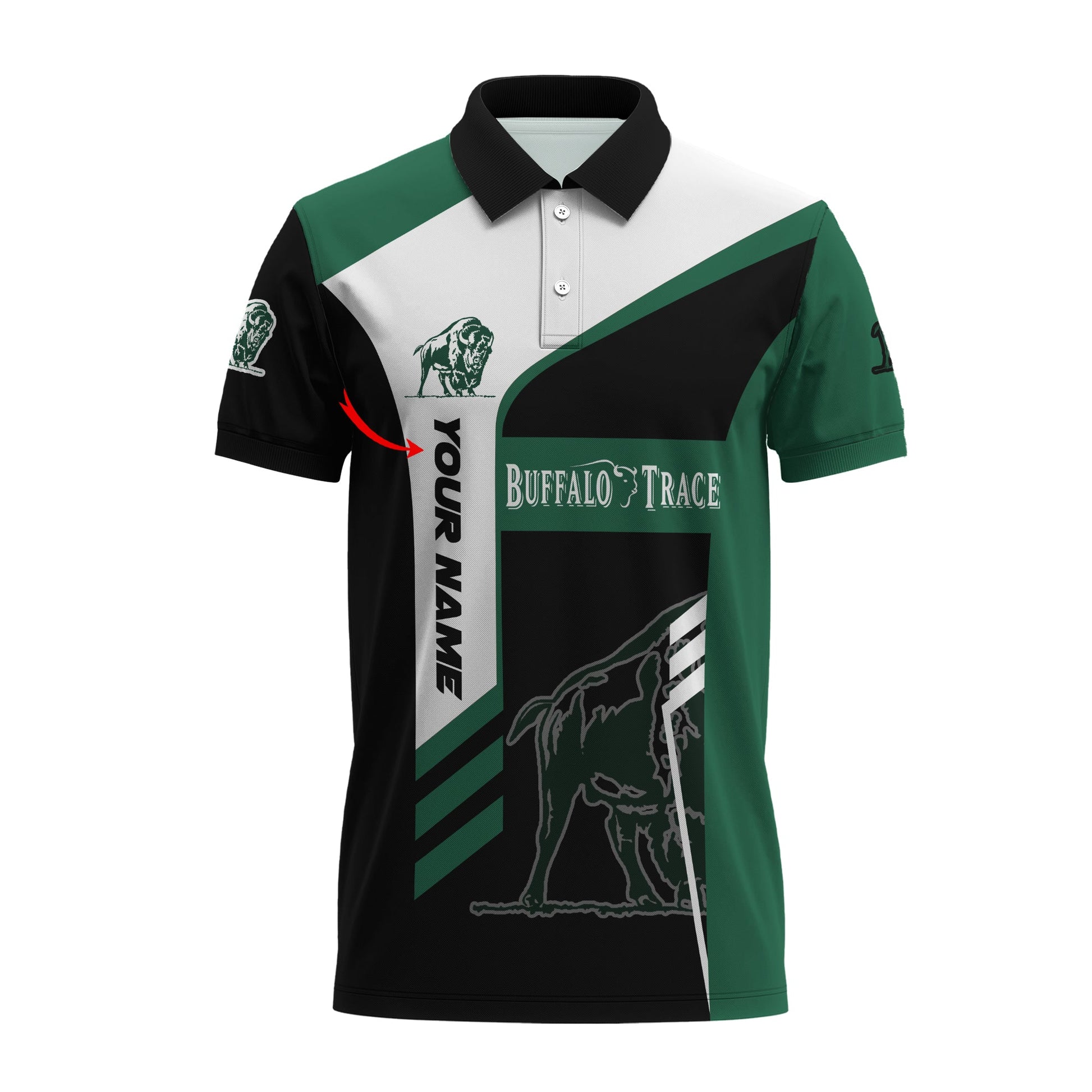 Personalized Buffalo Trace Speedline Legacy Polo Shirt