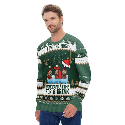 Buffalo Trace The Most Wonderful Time Ugly Sweater