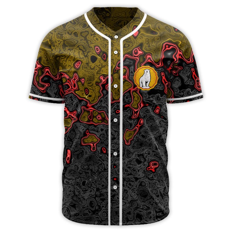 Holographic Colorful Bundaberg Baseball Jersey - VinoVogue.com