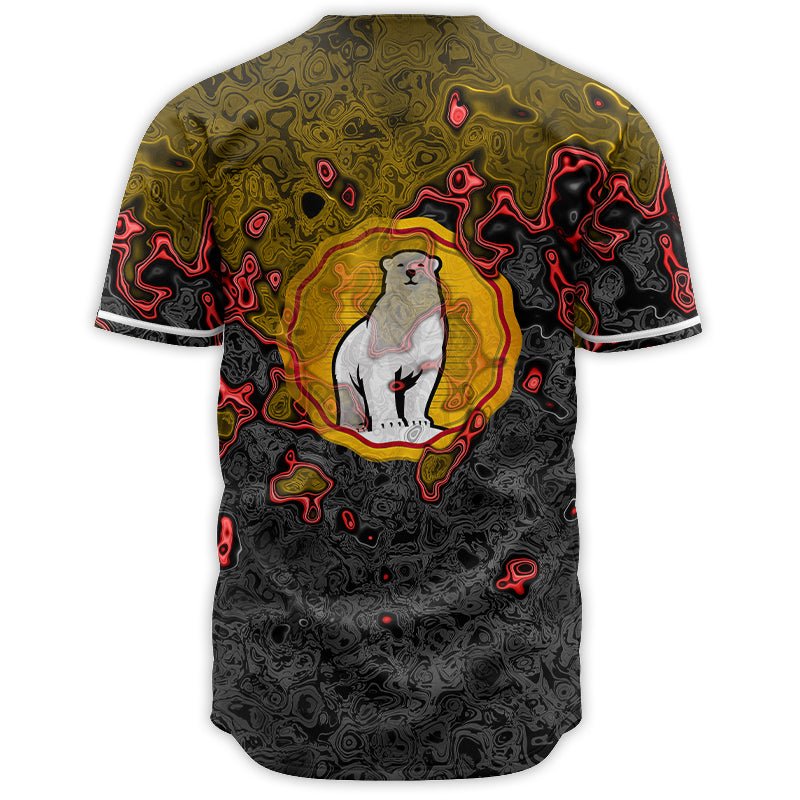 Holographic Colorful Bundaberg Baseball Jersey - VinoVogue.com