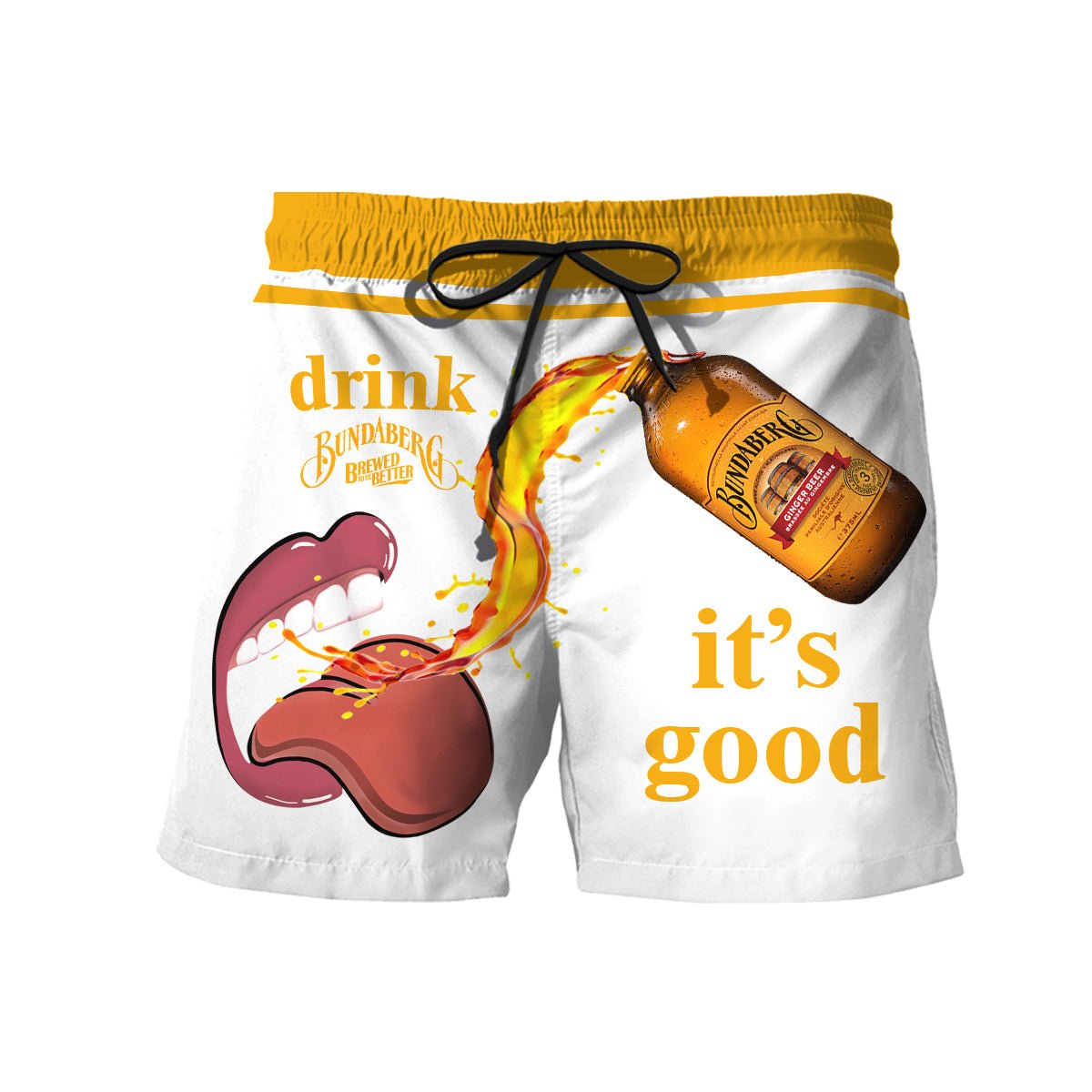 Drink Bundaberg It's Good Swim Trunks - VinoVogue.com