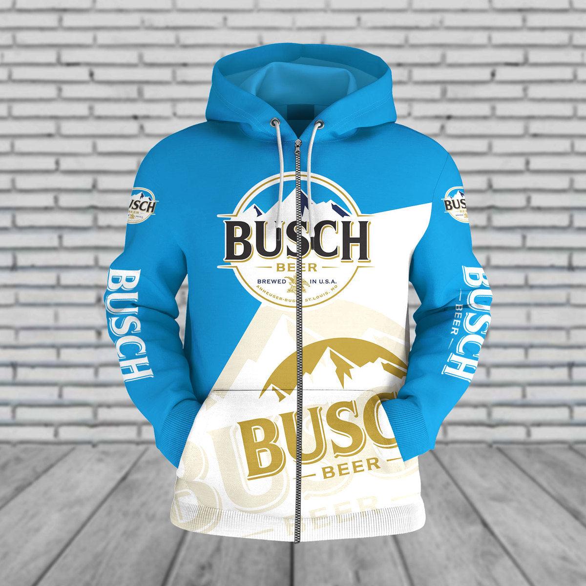 Busch Beer Hoodie & Zip Hoodie