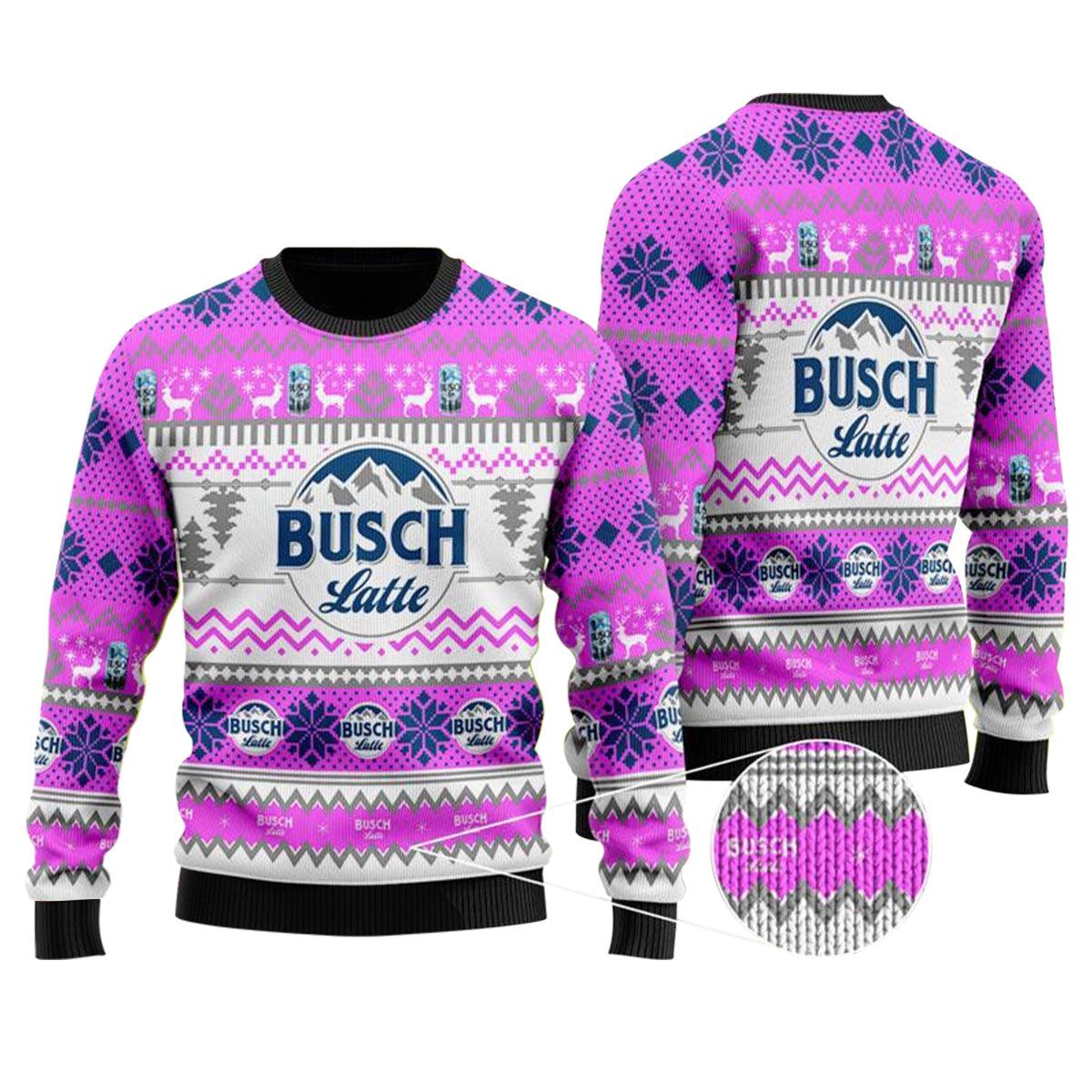 Busch Latte Ugly Sweater