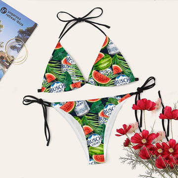 Busch Light Watermelon Triangle Bikini - VinoVogue.com