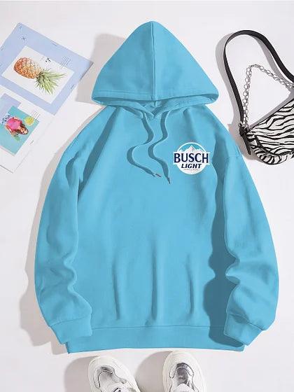 Busch Light Basic Light Blue Hoodie