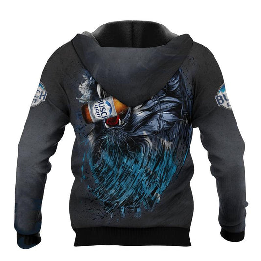 Busch Light Predator In The Night Hoodie