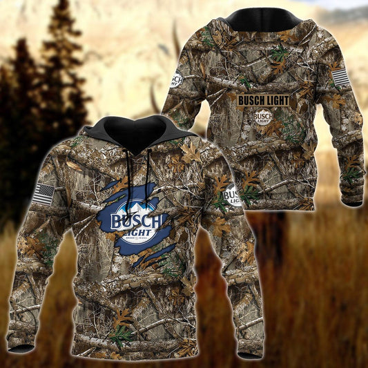 Busch Light Stalk Tree Hoodie