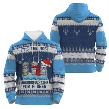Busch Light The Most Wonderful Time Pullover & Zip Hoodie