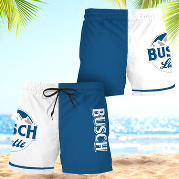 Busch Latte Basic Colorful Swim Trunks - VinoVogue.com