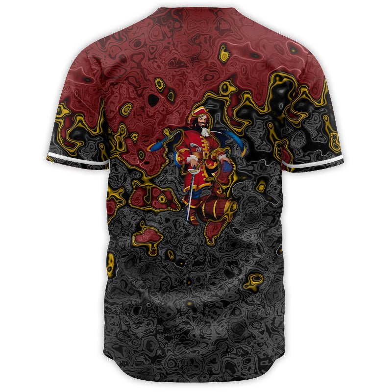 Holographic Colorful Captain Morgan Baseball Jersey - VinoVogue.com