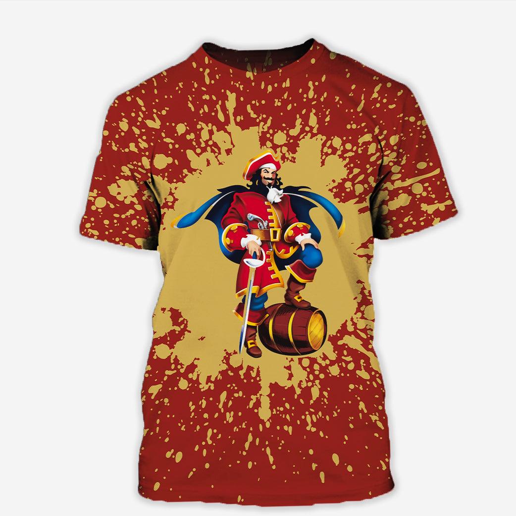 Captain Morgan Tie Dye T-Shirt