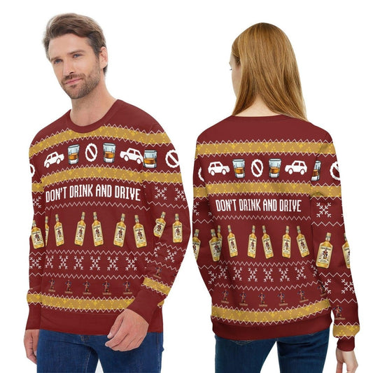 Caption Morgan Don't Drink And Drive Ugly Sweater - VinoVogue.com