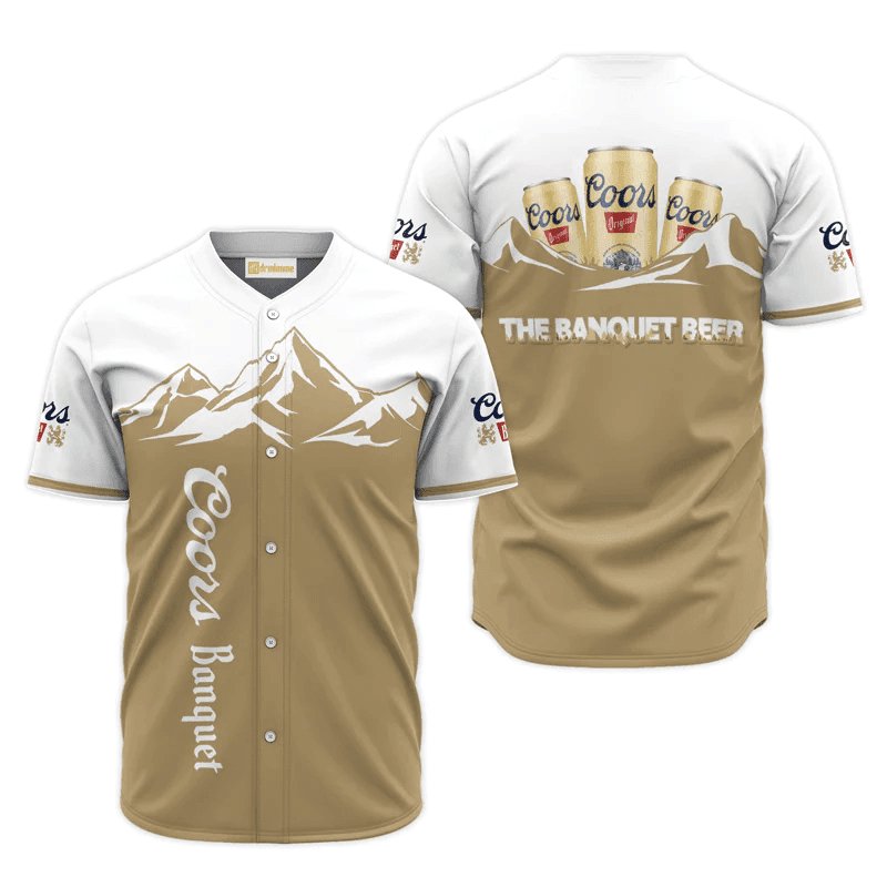 Coors Banquet The Mountain Jersey Shirt - VinoVogue.com